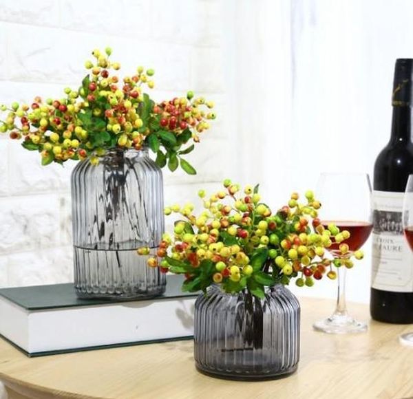 

bunch of artificial berry european high-end home living decor simulation fruit blueberry fruit wedding wmtwnc dh_garden