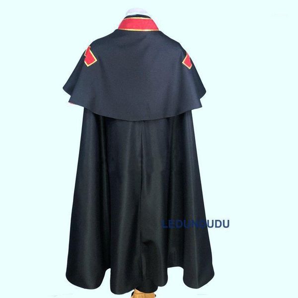 

anime toilet-bound hanako-kun cosplay costume jibaku shounen hanako kun cloaks women men cape for halloween customized1, Black
