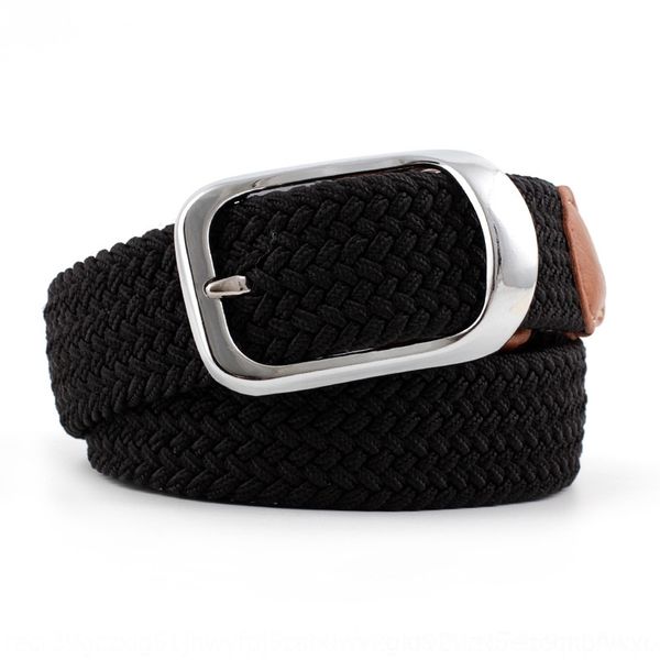 

wxmnc korean b belt elastic band men's and women's universal pinelastic ndf1x canvas woven belt trendy bandcanvas, Black;brown