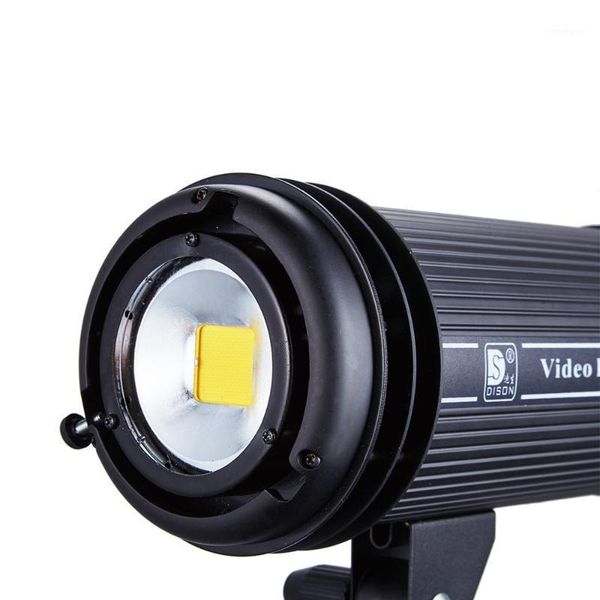 

flash heads 200w daylight 5500k spotlight dmx led studio video light yidoblo led-v200 live stream lamp shoot remote control light1