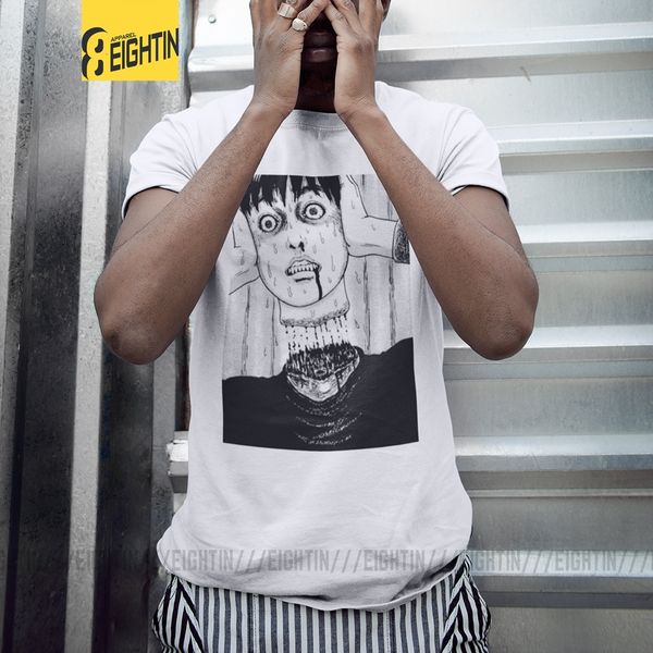 

horror halloween hojunji ito turtleneck short sleeve stylish tees purified clothes printing sport hooded sweatshirt hoodie men t shirt