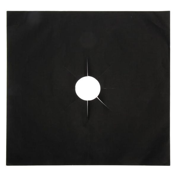 

6pcs reusable gas stove cover burner protector suitable to different gas stove hob liners pad for home kitch bbymqs