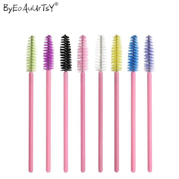 

50pcs / серия ресницы кисти для макияжа кисти одноразовые тушь палочки аппликатор спулерами глаз lashes косметические кисти