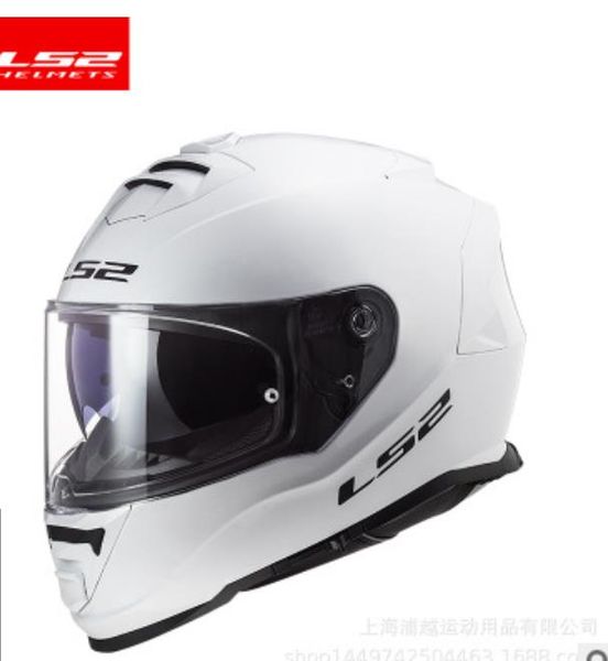 

the new ls2 motorcycle helmet anti-fog double lens full face helmet men and women full cover locomotive running helmet four seasons ff800