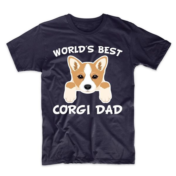 

welsh corgi dad world's corgi dad dog owner summer fashion short slevee cool sport hooded sweatshirt hoodie men t shirt
