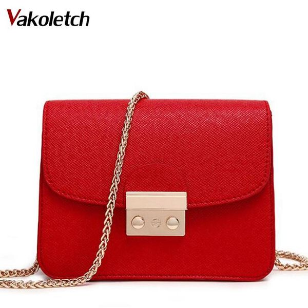 

small chain solid shoulder bag mini bags woman messenger bag purses and handbags designer brand bags women leather handbags v2