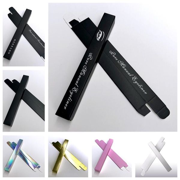 Eyeliner-Papierboxen, DIY-Eyeliner-Verpackung, Stift-Paket, 1,6 x 1,6 x 14,5 cm