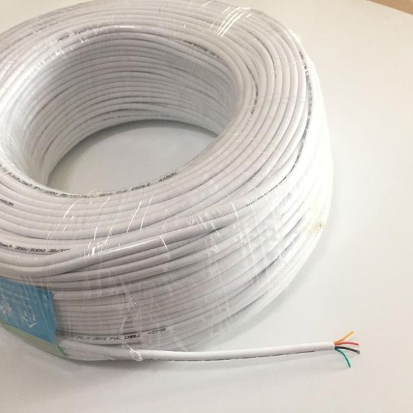 

50m core 4 wire cable 20m/30m/40m for video intercom/ door phone doorbell cables1