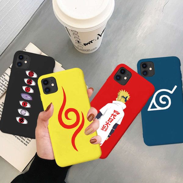

1dwfashion animation naruto mobile phone cover vip 126s 678 plus se 2020 11 pro max xs max x xr men's ey soft cartoon cover