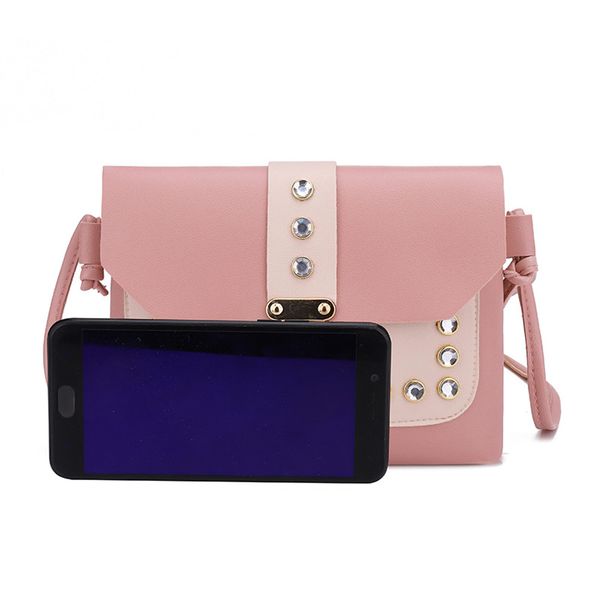 

горячих продажи малых женщины rhinestone сумочка хит цвет дама сумке crossbody сцепления плечо сумка кошелек мешком главная