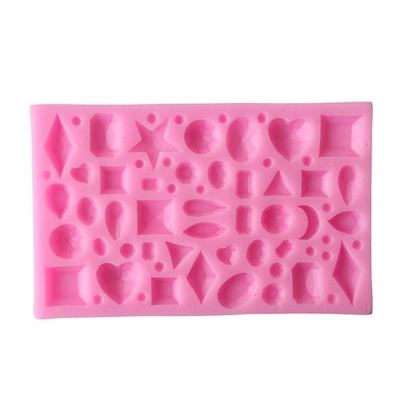 

mini diamonds gemstone mold sile cake molds for fondant chocolate sweets cute kitchen baking sugarcraft decorat qylgth