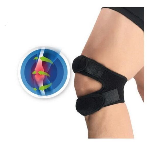 

1pc knee support pad wrap sleeve nylon neoprene adjustable breathable anti bump outdoor fitness sportswear leg protector