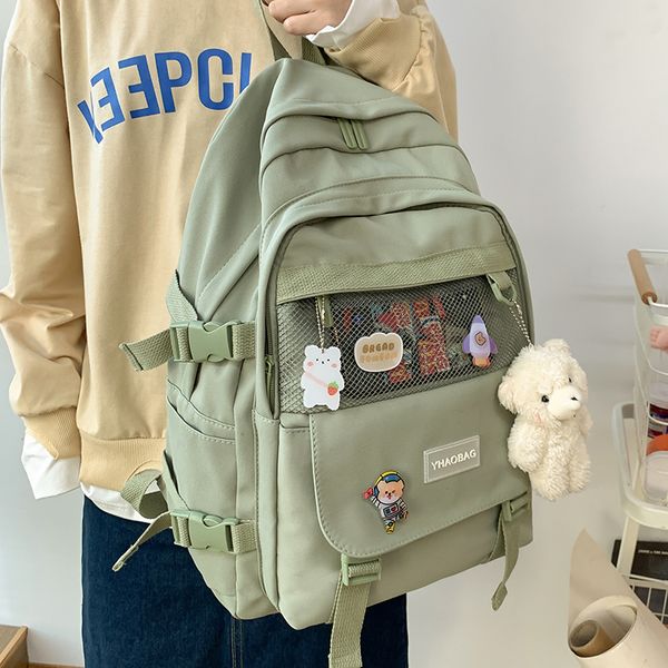 

enopella women backpack fashion kawaii lovers school bags rucksack waterproof girls bookbag female lapmochila c0125