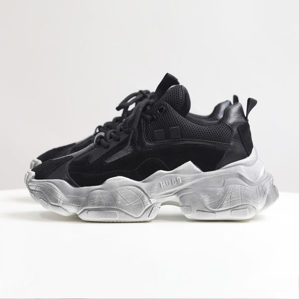 

women winter chunky sneakers casual shoes black 5cm platform basket female fashion luxury designers vulcanized shoes woman 201105