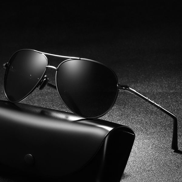 

brand sunglasses men polarized fashion classic pilot sun glasses fishing driving goggles shades for polarized sunglasses 2019, White;black