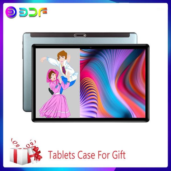 

tablet pc android 9.0 10.1 inch 3g/4g phone call octa core 6gb+64gb rom bluetooth wi-fi 2.5d steel screen tablets1