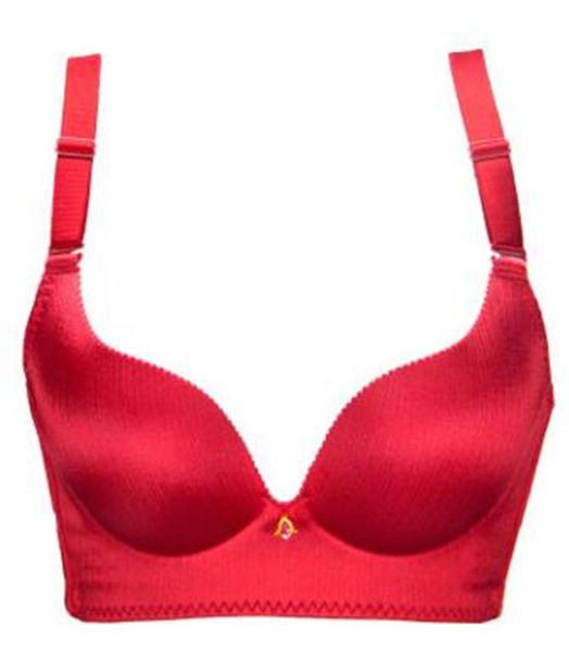 

femme lingeries women lady invisible bras underwear silicone cotton backless push up strapless nx138 ping, Red;black
