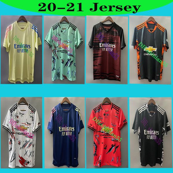 

2020 2021 b.fernandes henry jerseys icardi fernandes soccer jersey martial rashford james goalkeeper football training service shirts, Black;yellow