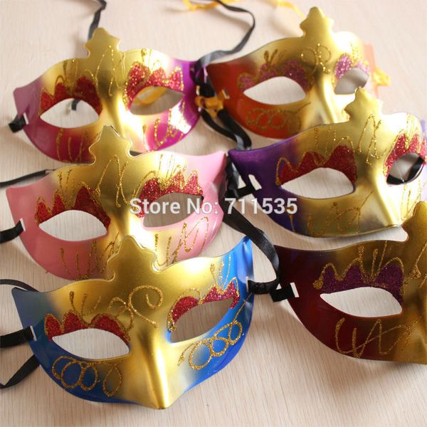 

masquerade ball gras wholesale mask mardi halloween party masks colorful hallween christmas gifts