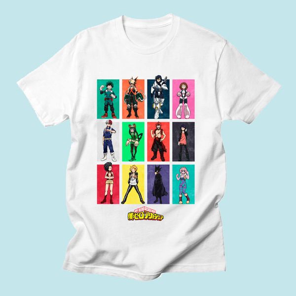 

my hero academia anime casual fashion streetwear summer style homme 3xl sport hooded sweatshirt hoodie men t shirt