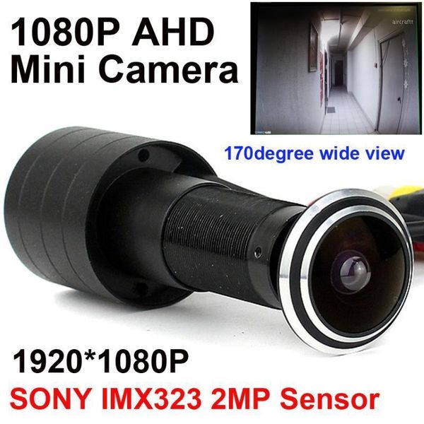 

cameras sony imx323 2mp sensor 1080p door eye hole ahd mini peephole fisheye camera starlight 0.001lux 170 degrees surveillance camera1