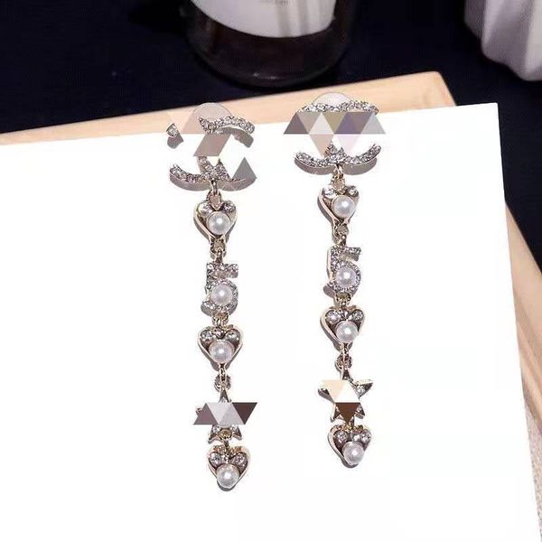 

20 new style full diamond earrings design square fashion fresh earrings luxury natural cute beautiful girl earrings ing, Golden
