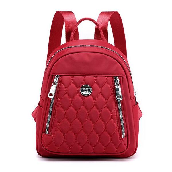 

водонепроницаемые повседневная дамы рюкзак мода ромбического рюкзак 2020 mochila feminina легкого подросток студент сумка водонепроницаемый