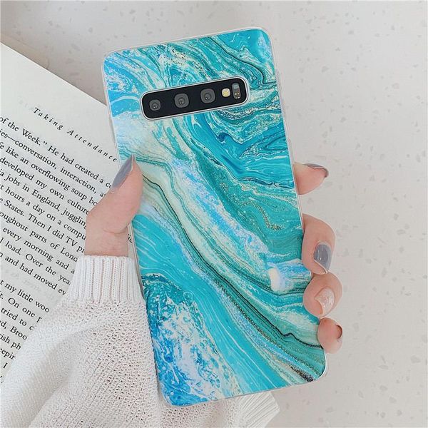 

flykylin rose flowers case for samsung galaxy a40 a50 a70 s8 s9 s10 plus s10e back cover on soft tpu silicone marble wmtfne yyysports