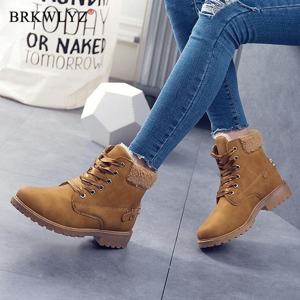 

ботинки снежка женщин зимняя обувь warmful женщина ботильоны, Black