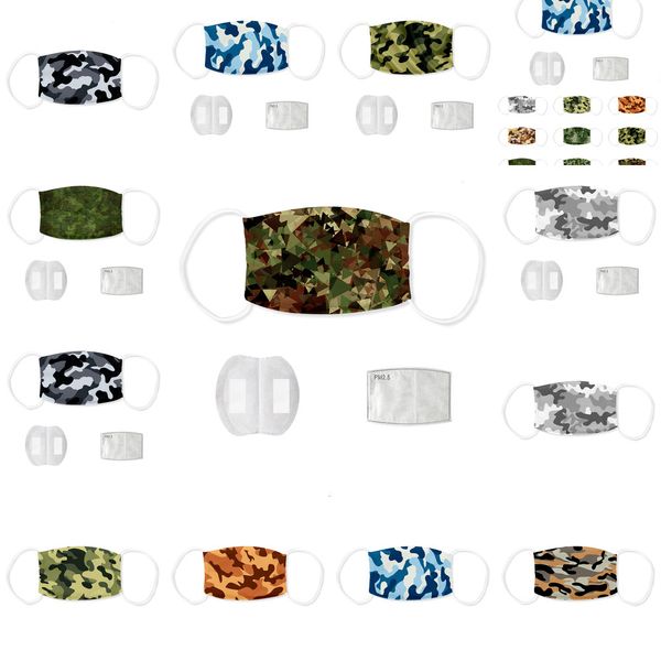 

factoryfactoydesign washable reusable face camo masks camouflage mask with filters for man woman 4 n9xr2