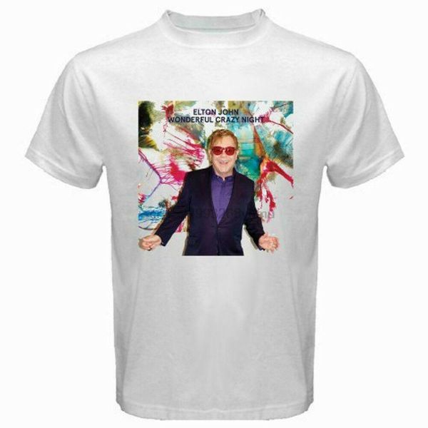

elton john wonderful crazy night album white size s-3xl usa size t-shirt en1 sport hooded sweatshirt hoodie