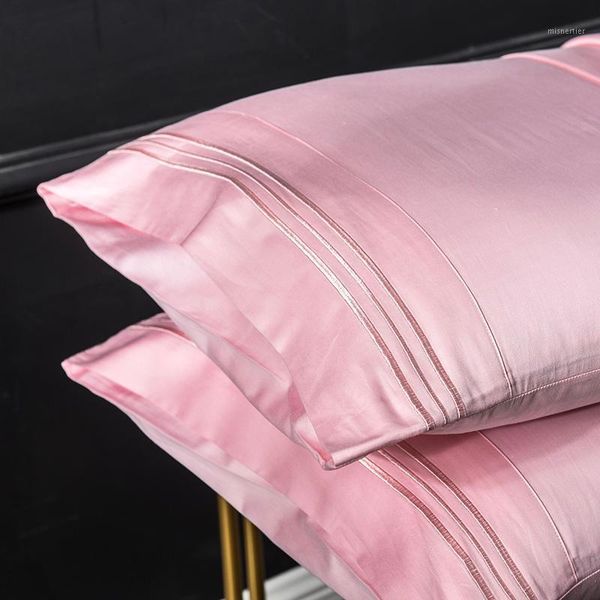 

pillow case embroidery sleep pillowcase egyptian cotton 600tc good quality home cover multiple colors available #sw1