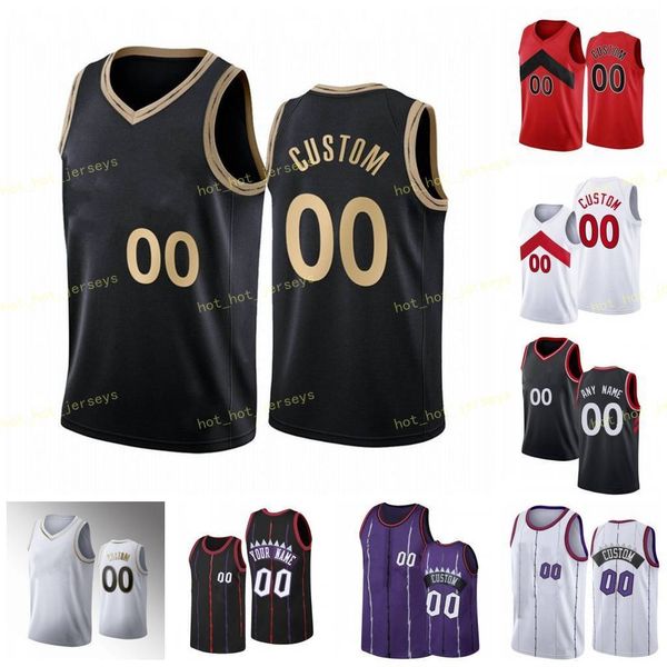 

custom powell norman siakam pascal thomas matt vanvleet fred watson paul jersey, Black