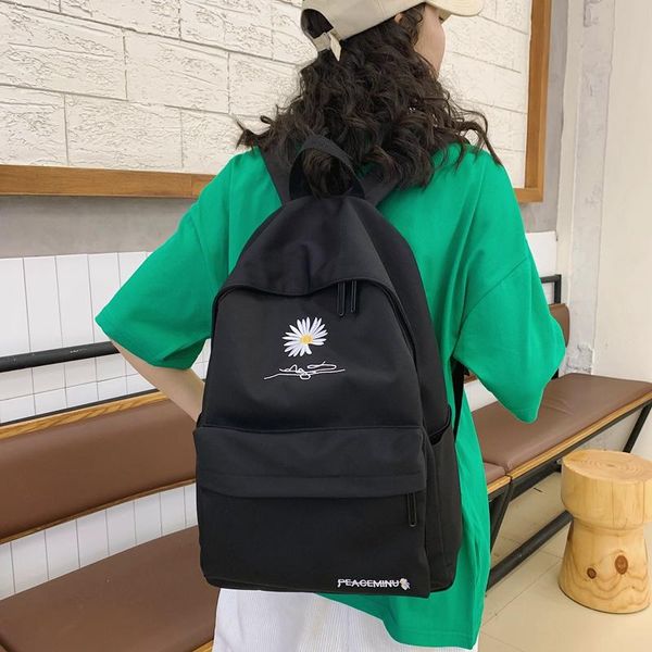 

довольно стиль девушка школа рюкзак высокого качество прочный ткань женщина рюкзак мода цветочного узор женщина путешествие рюкзак sac bbybp