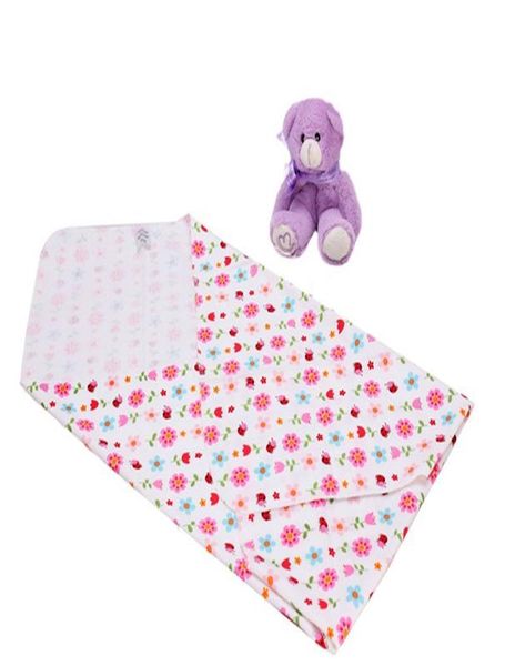 

bedsheet 76x76cm blanket newborn 100cotton supersoft baby flannel 4pcs pack colorful color cobertor new receiving bbybhp sweet07