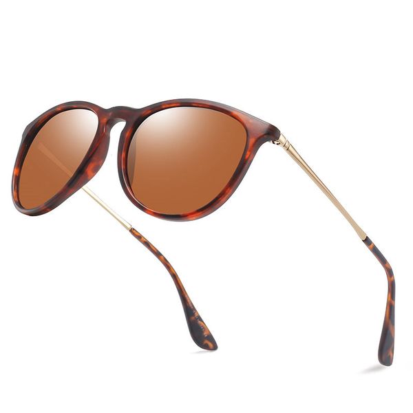 

2020 men women polarized sunglasses driving vintage sun glasses fishing retro fashion ultralight eyewear round for men 6901, White;black