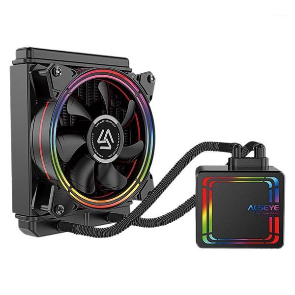 

alseye h120 water-cooled radiator rgb water-cooled fan integrated cpu radiator for lga 775 / 115x / 1366/2011 am21