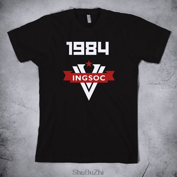 

мужчины летом стиль тенниска топ тройники 1984 мужская тенниска, джорджа оруэлла 1984 мужская майка для мужской новый бренд тройник спорта с