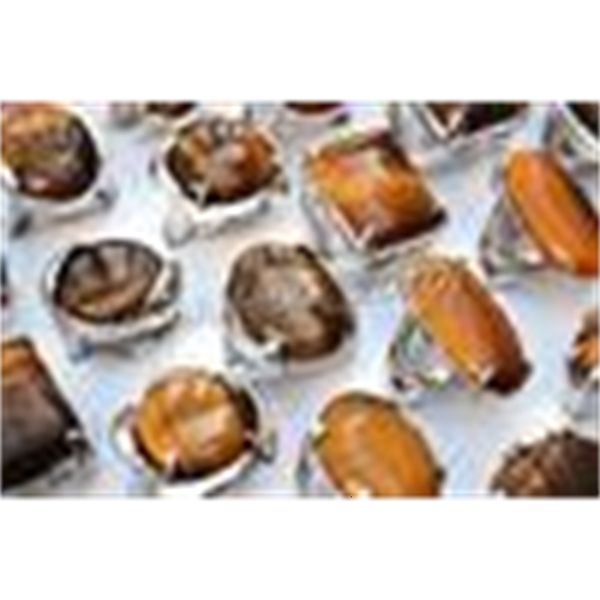 

wholesale lots jewelry overszie natural tiger eye gemstone silver p rings, Golden;silver