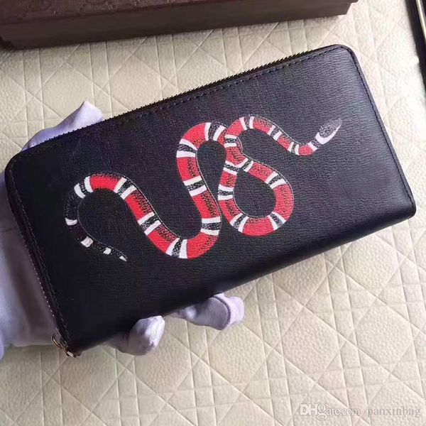 

wallet girls long-style leather large-capacity handbag ms. 2019 new multifunctional buckle wallet trendy, Red;black