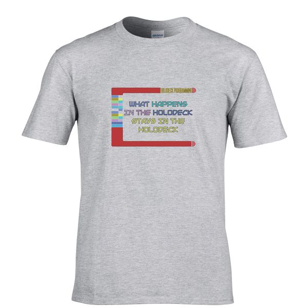 

fashion 2019 men short sleeve tshirt what happens dans le holodeck geek ringard dessin family t shirts sport hooded sweatshirt hoodie