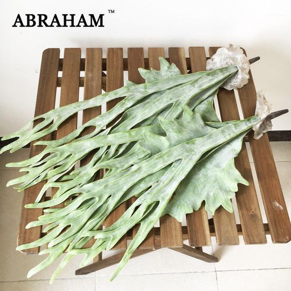

decorative flowers & wreaths 75cm hanging plant tropical artificial staghorn fern fake grass leaf rattan plastic antlers vine for home garde