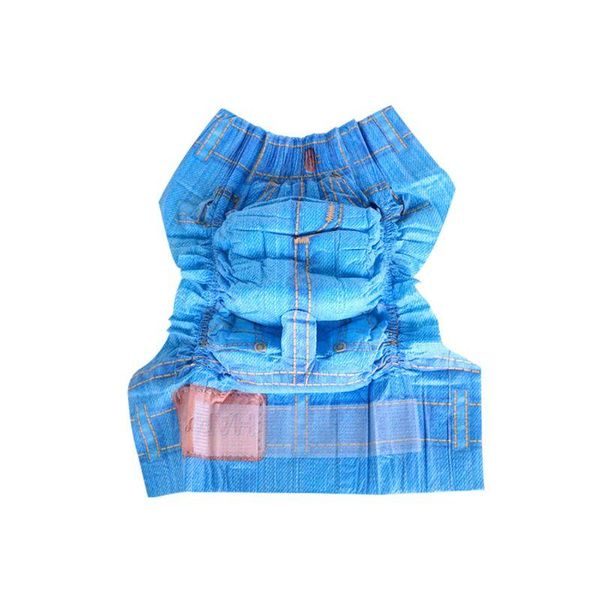 

new cool dog diapers female dogs physiological sanitary pants super soft absorbent powerful pet jeans m0xd