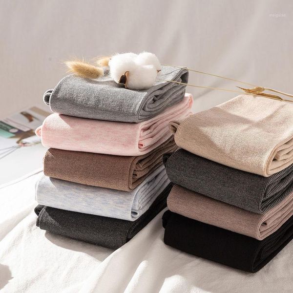 

2020 new women warm and plush leggings korean velvet self heating home thermal autumn pants casual ladies solid trousers m2561, Black