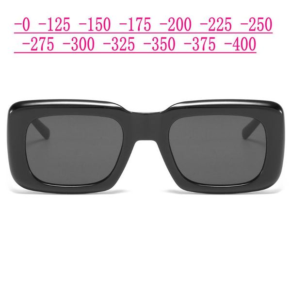 

2021 new myopia prescription sunglasses men optical polarized gray lens sun glasses women square prescription eyewear uv400 nx, Silver