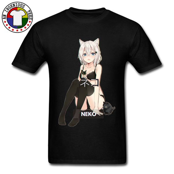 

neko waifu ahegao girl otaku senpai nerdy ga harajuku cat pin up japanese comic anime popular tees hooded sweatshirt hoodie men t shirt