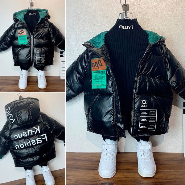 

mboys' 2020 new fashion baby winter down clothes and children's thickened cotton padded, Blue;gray