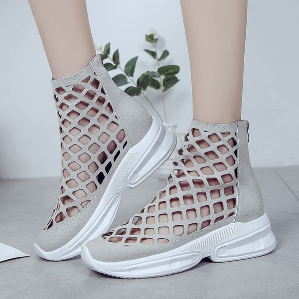 

new shoes 2021 boots with high heels for women and gray mujer oek5, Black