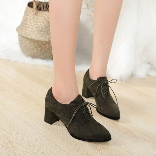 

dress shoes big size11 12 13 14 15 16 17ladies high heels women woman pumps restoration of ancient fastener with shallow rough calcane, Black