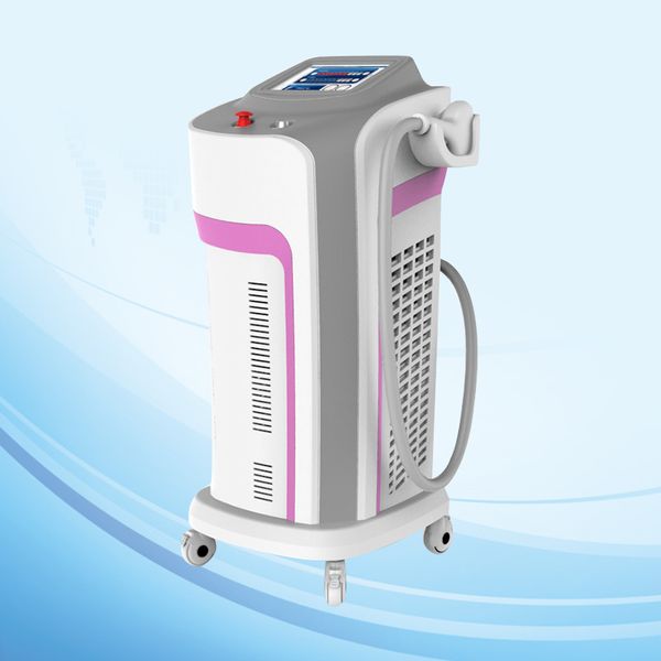 

professionally designed vertical 808nm diode laser 755 808 1064 nm three wavelength, Black